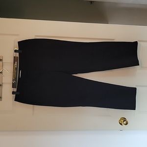 Womens dress crop, black